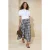 TRENDYOLMİLLA Dames Bruin Geruit Maxi Asymmetrisch Rokken