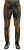 Dolce & Gabbana Blauwe Gele Verf Katoenen Skinny Heren Denim Jeans