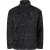 Dare 2B Herenfleece met kwartritssluiting in marmermotief (Zwart)