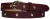 BOMONT Riem Milanm 2.5 cm Bordeaux Rood dames