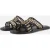 Cellini Cellini Raffia Slippers zwart Textiel