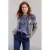 Yest gebreid vest met glitters – grijs