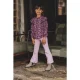 Looxs Revolution Viscose wijde blouse autumn flower voor meisjes in de kleur
