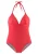 LASCANA Badpak ‘Scallop’  rood