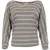 MAICAZZ Yvonne top sp22.60.022 dusti olive stripe