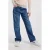 America Today high waist loose fit jeans dark blue denim