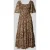 Selected Midi-jurk met smokdetails, model ‘DORA’
