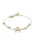 FURLA Armband  goud / wit