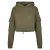 Dames sweatshirt met capuchon Urban Classics short worker