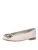 BALDININI Ballerina  lichtbeige / transparant