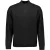 No Excess Pullover Half Zip Shoulder Detail Black