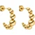 PURELEI Bubbly Ohrringe Gold