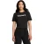 Timberland Dames/Dames Logo Crew Neck T-shirt met korte mouwen (Zwart)