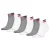LEVI’S ® Sokken  grijs / rood / zwart / wit