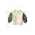 Wheat rechtvallende sweater – ecru/blauw/groen