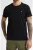 Petrol Industries T-Shirt ronde hals zwart, Effen
