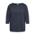 ONLY CARMAKOMA Carcarlinne junior 3/4 boatneck top Plus Size – donkerblauw