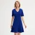 Minimalistische trapeze jerseyjurk