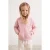 TRENDYOLKIDS Meisjes Roze Effen Lang, Regular fit Sweatshirts