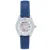Keizerin Magnolia Automatic MOP Skeleton Dial Leather-Band Watch