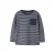 NAME IT MINI rechtvallende gestreepte longsleeve – donkerblauw
