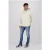 RAIZZED Newton Sweater Offwhite Grey