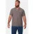 Jan Vanderstorm regular fit T-shirt +FIT Collectie Plus Size – grijs
