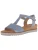 GABOR Sandaal  duifblauw / bruin / lichtgrijs