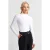 Slim Fit Lange Mouwen Halve Turtleneck Top