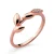 Orphelia Dames 925 Sterling Zilveren Ring – Roze ZR-7505/RG