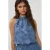 Studio AMAYA halterjurk blauw