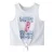 NAME IT KIDS mouwloze top wit