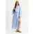 Textured Crew Neck Blouse en Rok Set