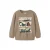 NAME IT MINI sweater met backprint – beige