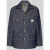 Carhartt Work In Progress Jeansjack met opgestikte zakken, model ‘ADEN’
