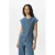 OBJECT denim gilet light blue denim
