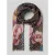 Oui Sjaal met bloemige all-over print
