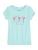 s.Oliver Shirt  lichtblauw / framboos / zwart