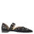 Babouche G-Ally-1 leren loafers met studs zwart