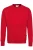 HAKRO 471 Comfort Fit Sweatshirt ronde hals rood, Effen