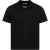 Zwarte Katoenen Poloshirt