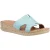 Hush Puppies Eloise Leren Aqua Sandalen voor Dames