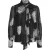 Vero Moda Dames/Dames Dula Bloemen Regelmatige Pofmouw Blouse (Zwart, Wit)