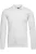 RAGMAN Soft Knit Poloshirt lange mouw wit, Effen