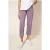 White Stuff Blake Straight Crop Jean Ty Purple