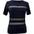 T Alexander Wang Mesh Accent T-shirt in marineblauwe rayon