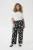 Casual broek Loose fit Black/Midnight Marine Graphic black blue