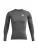 UNDER ARMOUR Functioneel shirt  donkergrijs / wit