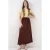 Maxi Rok met Elastische Taille