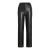 Leren broek met rechte pijpen voor dames JJXX grace